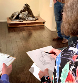 Sketching in the Galleries